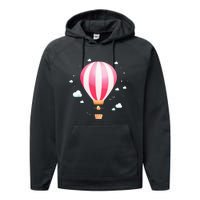 Hot Air Balloon Ride Festival Performance Fleece Hoodie