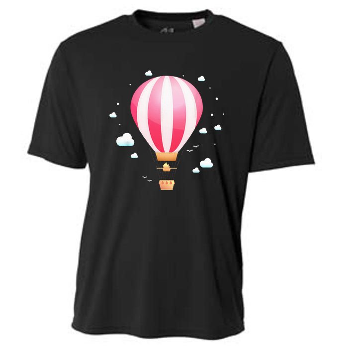 Hot Air Balloon Ride Festival Cooling Performance Crew T-Shirt