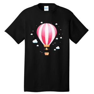 Hot Air Balloon Ride Festival Tall T-Shirt