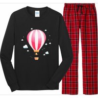 Hot Air Balloon Ride Festival Long Sleeve Pajama Set