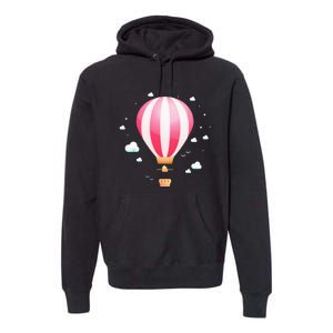 Hot Air Balloon Ride Festival Premium Hoodie