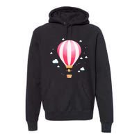 Hot Air Balloon Ride Festival Premium Hoodie