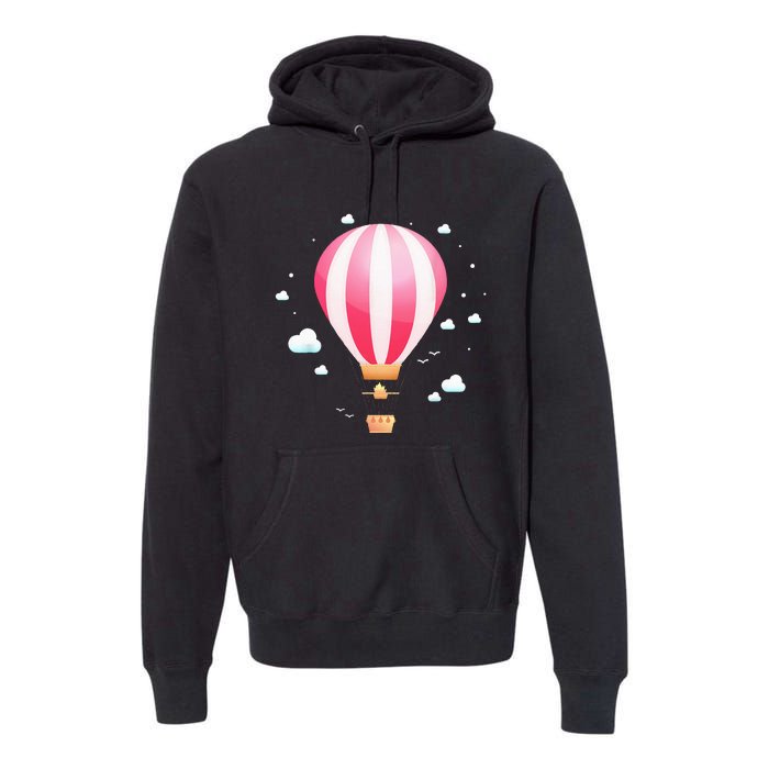 Hot Air Balloon Ride Festival Premium Hoodie