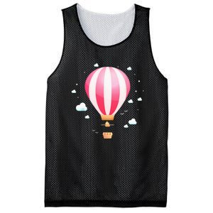 Hot Air Balloon Ride Festival Mesh Reversible Basketball Jersey Tank