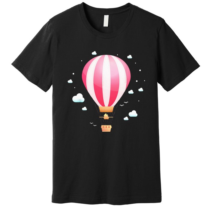 Hot Air Balloon Ride Festival Premium T-Shirt