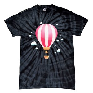 Hot Air Balloon Ride Festival Tie-Dye T-Shirt