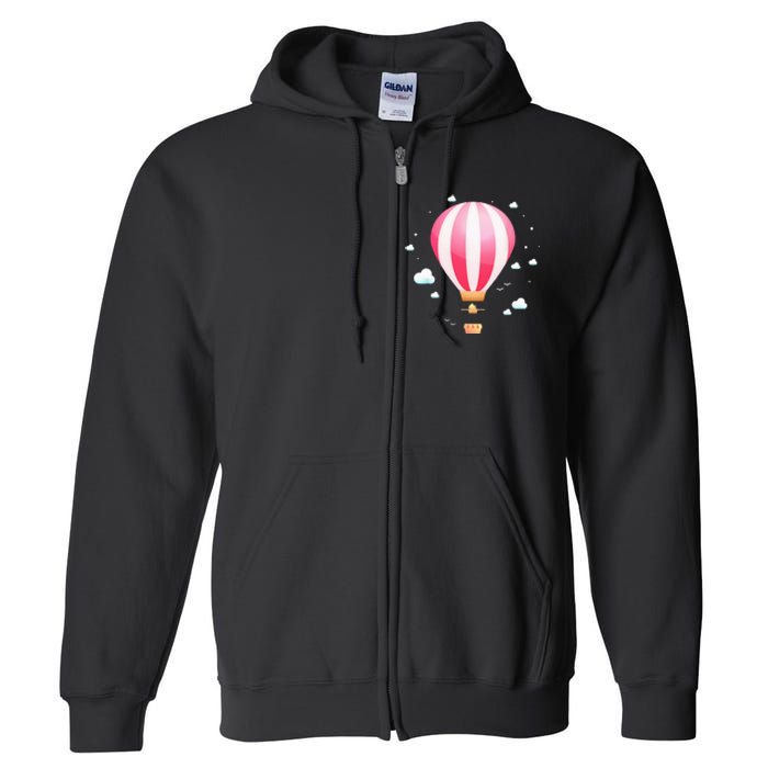 Hot Air Balloon Ride Festival Full Zip Hoodie