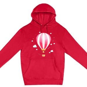 Hot Air Balloon Ride Festival Premium Pullover Hoodie