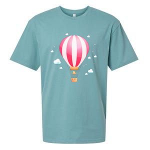 Hot Air Balloon Ride Festival Sueded Cloud Jersey T-Shirt