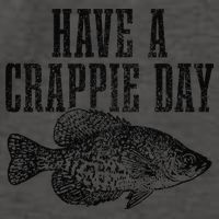 Have A Crappie Day Funny Crappie Fishing Fisherman Fish Vector Backpack