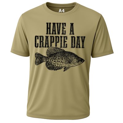 Have A Crappie Day Funny Crappie Fishing Fisherman Fish Performance Shirt