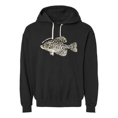 Have A Crappie Day Fishing Cool Gift Garment-Dyed Fleece Hoodie