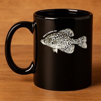 Have A Crappie Day Fishing Cool Gift 11oz C Handle Ceramic Mug