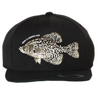 Have A Crappie Day Fishing Cool Gift Wool Snapback Cap