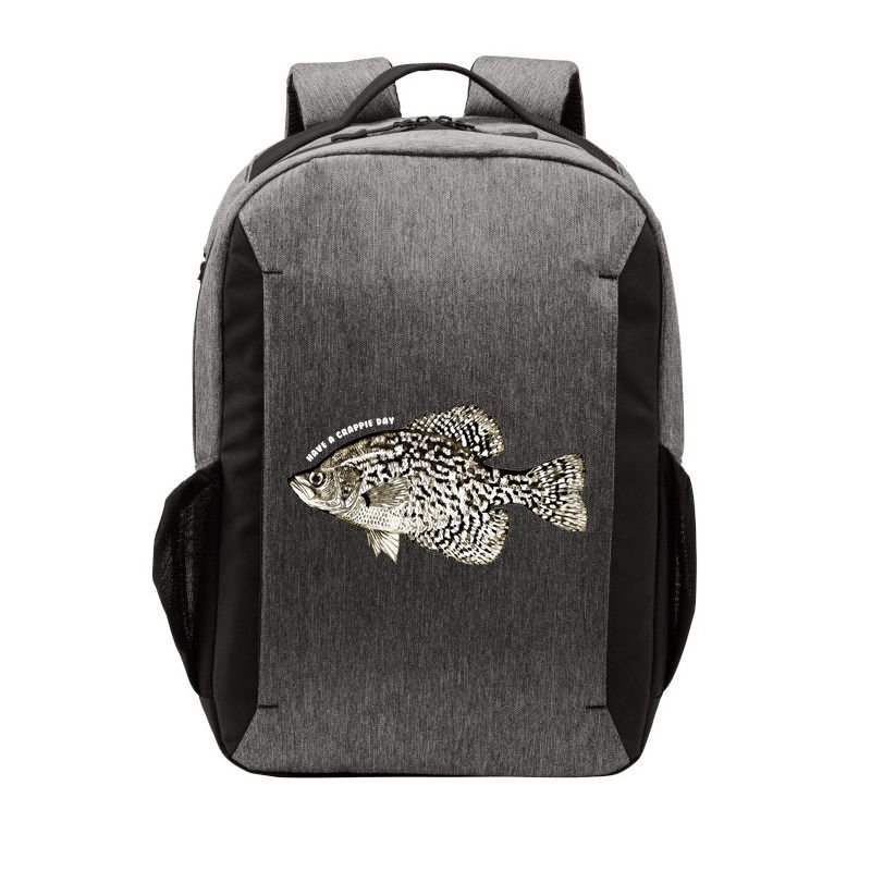 Have A Crappie Day Fishing Cool Gift Vector Backpack