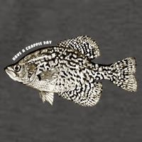 Have A Crappie Day Fishing Cool Gift Vector Backpack