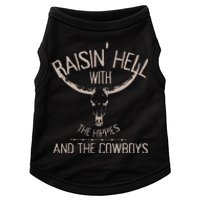 Hippies And Cowboys Western Cowhide Cowgirls Doggie Tank