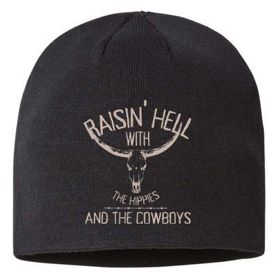 Hippies And Cowboys Western Cowhide Cowgirls Sustainable Beanie