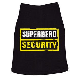 Halloween Adult Costume Superhero Security Dad Mom Doggie Tank