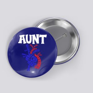 Heart Aunt Congenital Heart Defect Awareness Month Warrior Great Gift Button