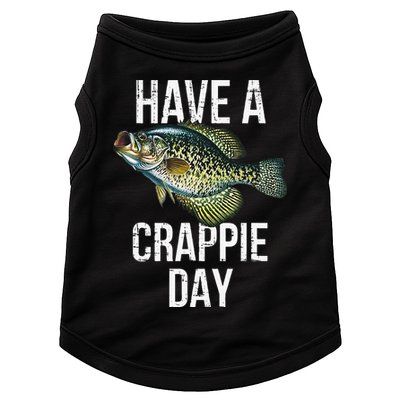 Have A Crappie Day Crappie Fishing Doggie Tank