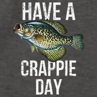 Have A Crappie Day Crappie Fishing Vector Backpack