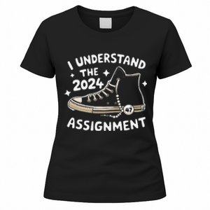 Harris A Campaign In Chucks And Pearls Women's T-Shirt