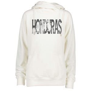 Honduras Art Concept Honduran Landscape HondureñO Womens Funnel Neck Pullover Hood