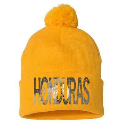 Honduras Art Concept Honduran Landscape HondureñO Pom Pom 12in Knit Beanie