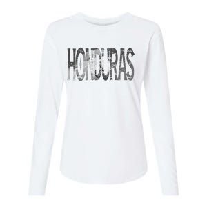 Honduras Art Concept Honduran Landscape HondureñO Womens Cotton Relaxed Long Sleeve T-Shirt