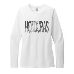 Honduras Art Concept Honduran Landscape HondureñO Womens CVC Long Sleeve Shirt