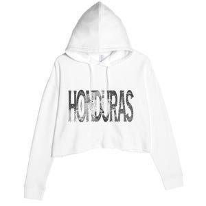 Honduras Art Concept Honduran Landscape HondureñO Crop Fleece Hoodie