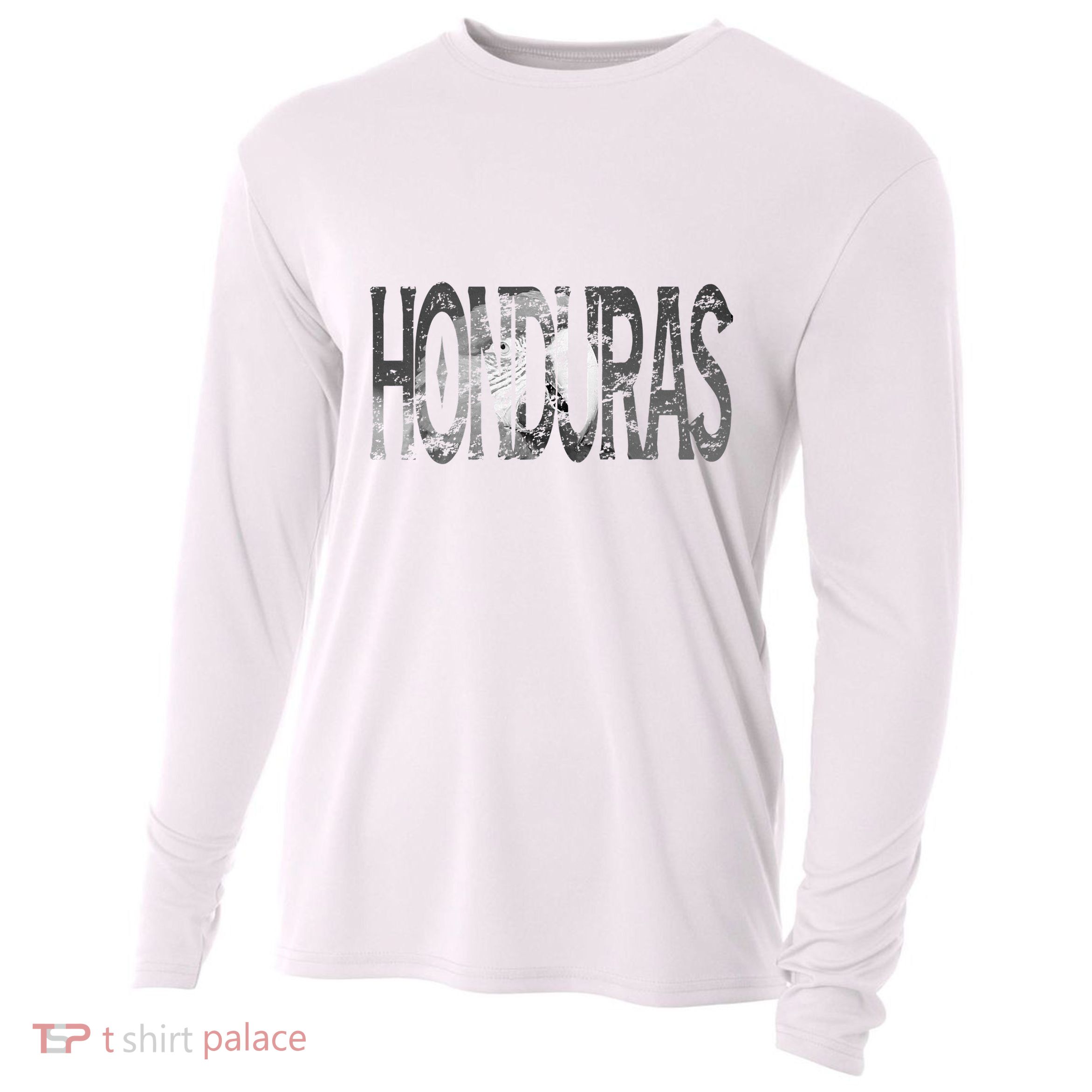 Honduras Art Concept Honduran Landscape HondureñO Cooling Performance Long Sleeve Crew