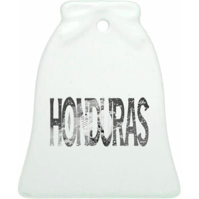 Honduras Art Concept Honduran Landscape HondureñO Ceramic Bell Ornament