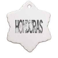 Honduras Art Concept Honduran Landscape HondureñO Ceramic Star Ornament