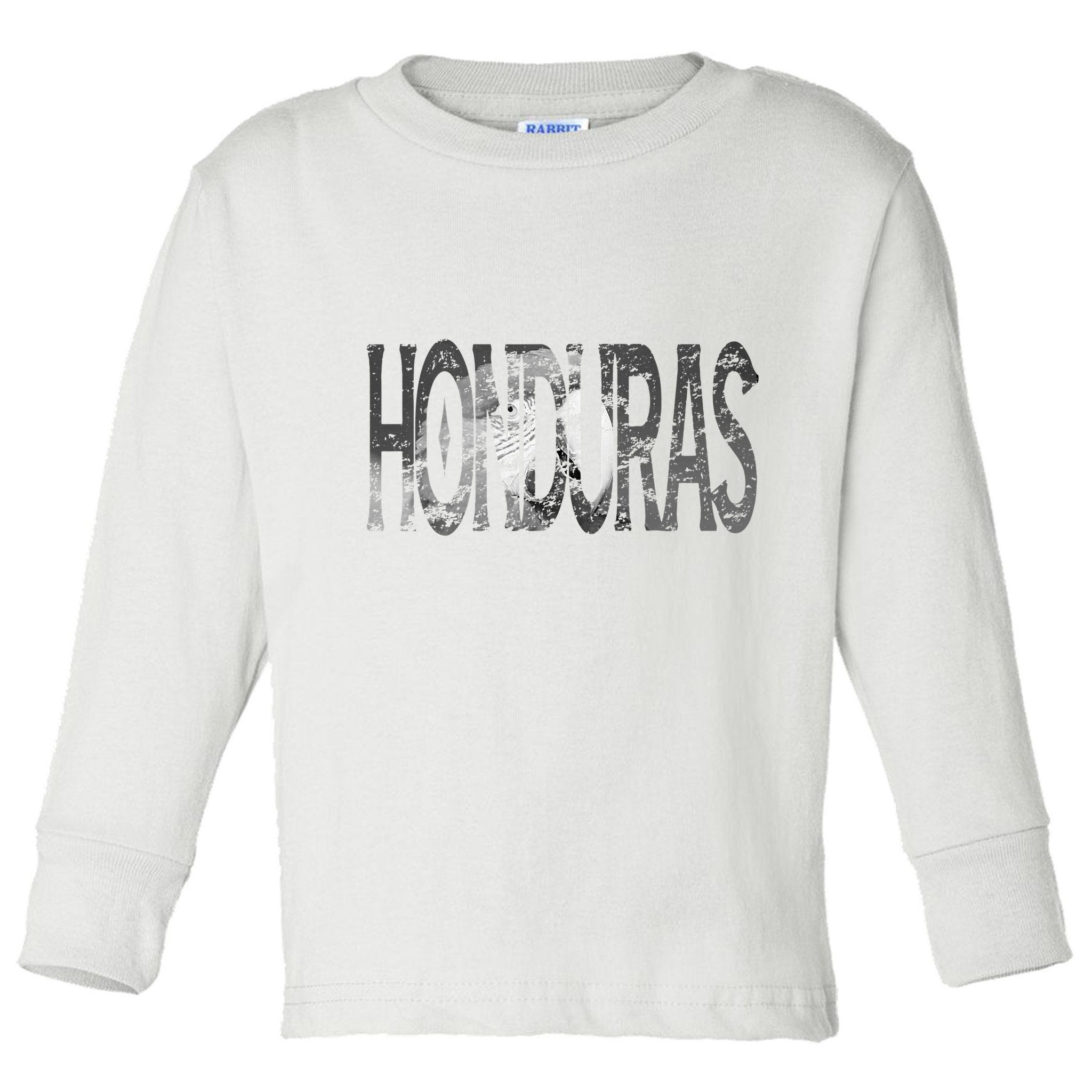 Honduras Art Concept Honduran Landscape HondureñO Toddler Long Sleeve Shirt