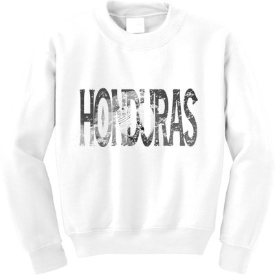 Honduras Art Concept Honduran Landscape HondureñO Kids Sweatshirt