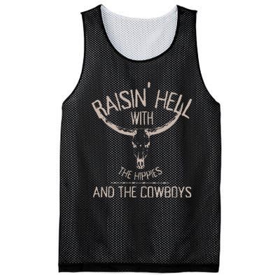 Hippies And Cow Western Cowhide Cow Mesh Reversible Basketball Jersey Tank