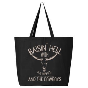 Hippies And Cow Western Cowhide Cow 25L Jumbo Tote