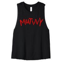 Halt And Catch Fire Mutiny Women's Racerback Cropped Tank