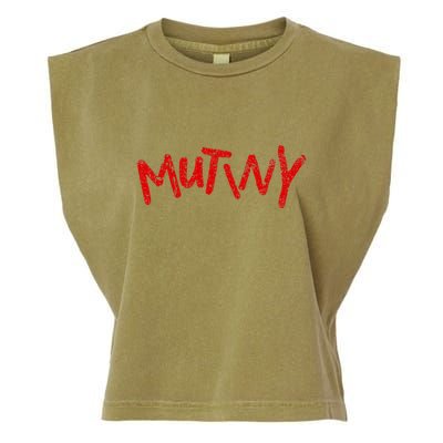 Halt And Catch Fire Mutiny Garment-Dyed Women's Muscle Tee