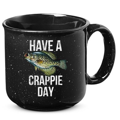 Have A Crappie Day Crappie Fishing 15oz Campfire Ceramic Mug