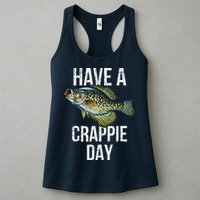 Have A Crappie Day Crappie Fishing Womens Tank Top