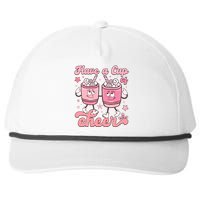 Have A Cup Of Cheer Holiday Graphic Snapback Five-Panel Rope Hat