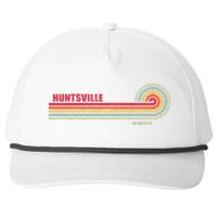 Huntsville Alabama City State Hometown Vintage Snapback Five-Panel Rope Hat