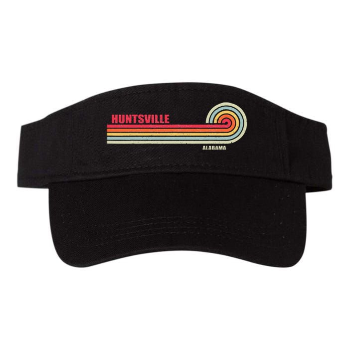 Huntsville Alabama City State Hometown Vintage Valucap Bio-Washed Visor