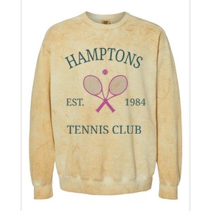 Hamptons Athletics California Tennis Club Racquet Prep Colorblast Crewneck Sweatshirt