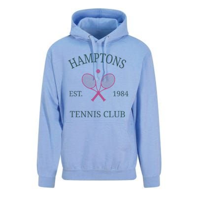 Hamptons Athletics California Tennis Club Racquet Prep Unisex Surf Hoodie