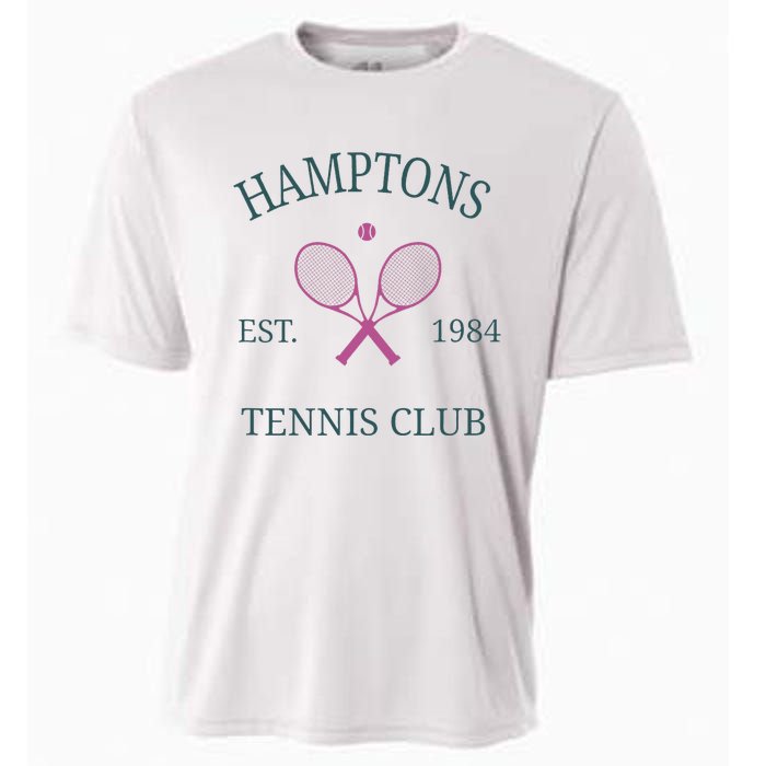 Hamptons Athletics California Tennis Club Racquet Prep Cooling Performance Crew T-Shirt