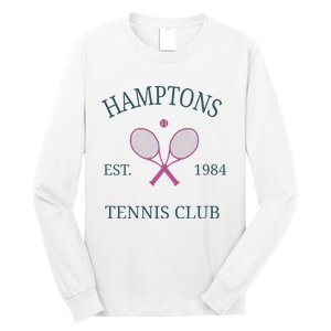 Hamptons Athletics California Tennis Club Racquet Prep Long Sleeve Shirt